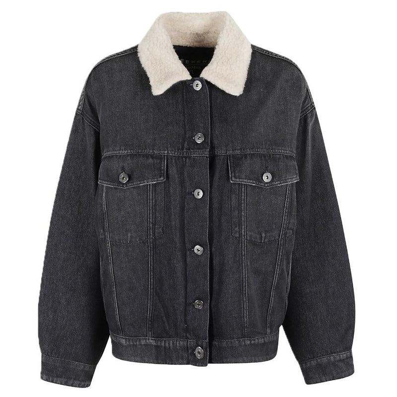 Max Mara Black Denim Jacket 2515081051 019