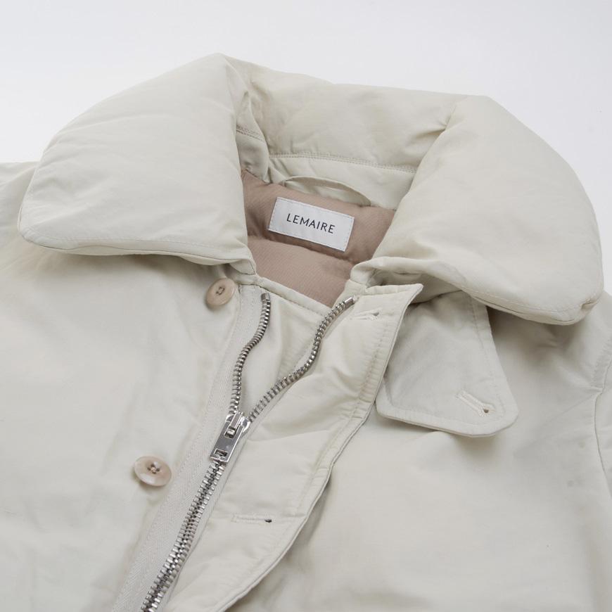 Lemaire Women’s Short Puffer Bomber Jacket Down Padding OW1151 LF1019 WH050