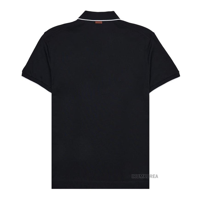 Zegna Men’s Stretch Polo T-Shirt E7358A5 B746 K09