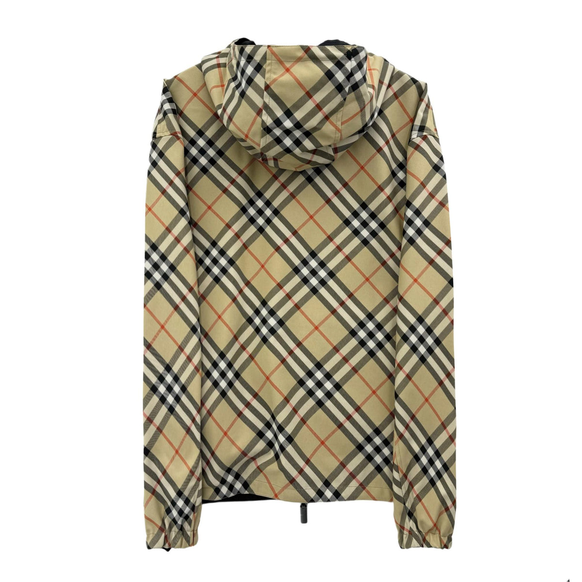 BURBERRY Logo Check Reversible Windbreaker Trfford Jacket 8087219