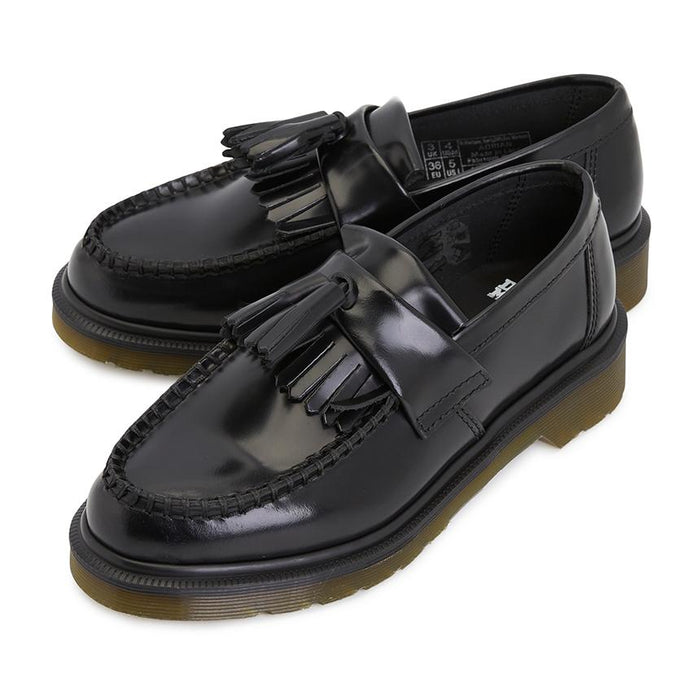 Dr.Martens Adrian Loafers Black Unisex Leather Shoes