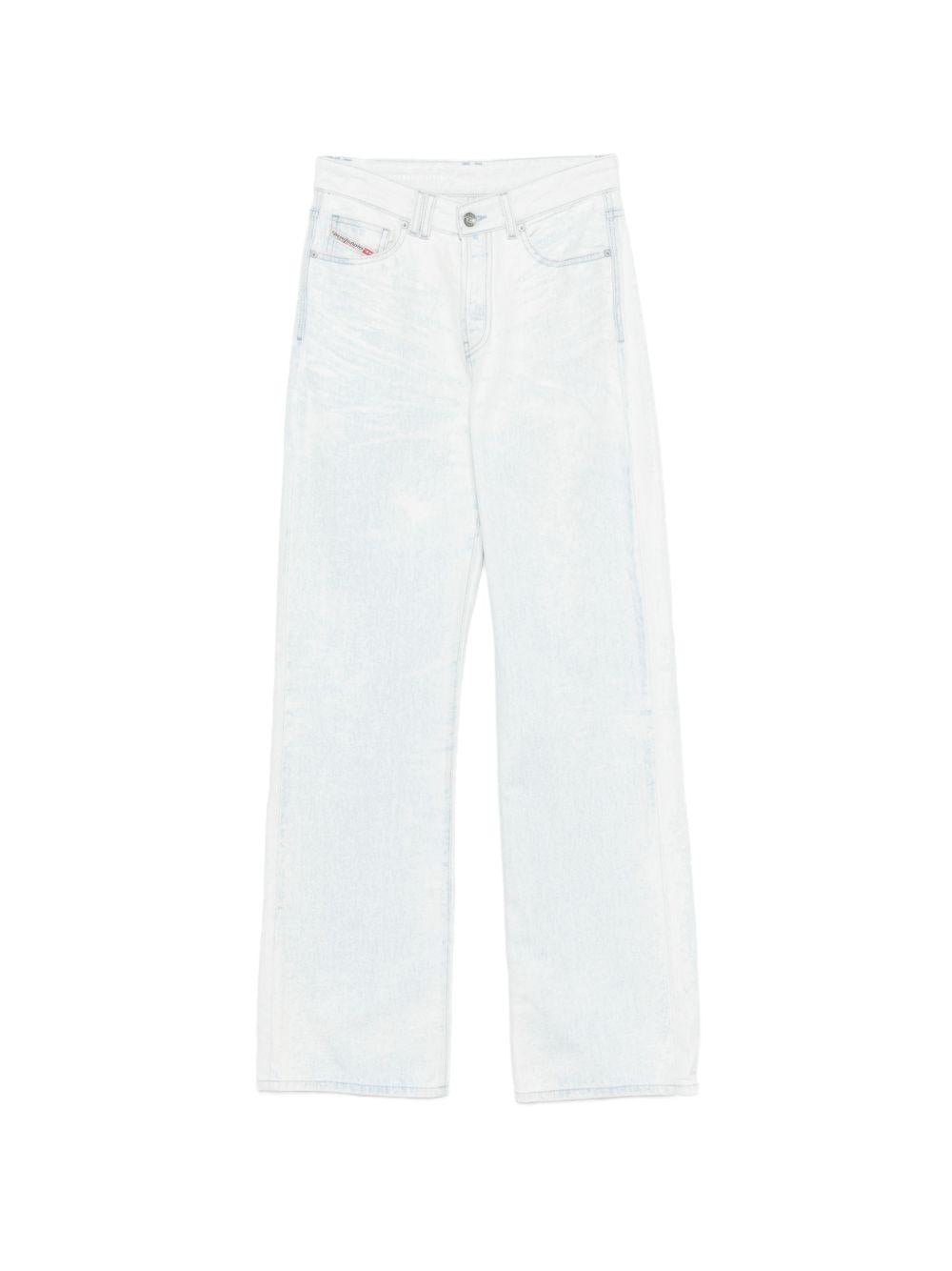 DIESEL Blue Denim Jeans Women’s Straight Leg Pants