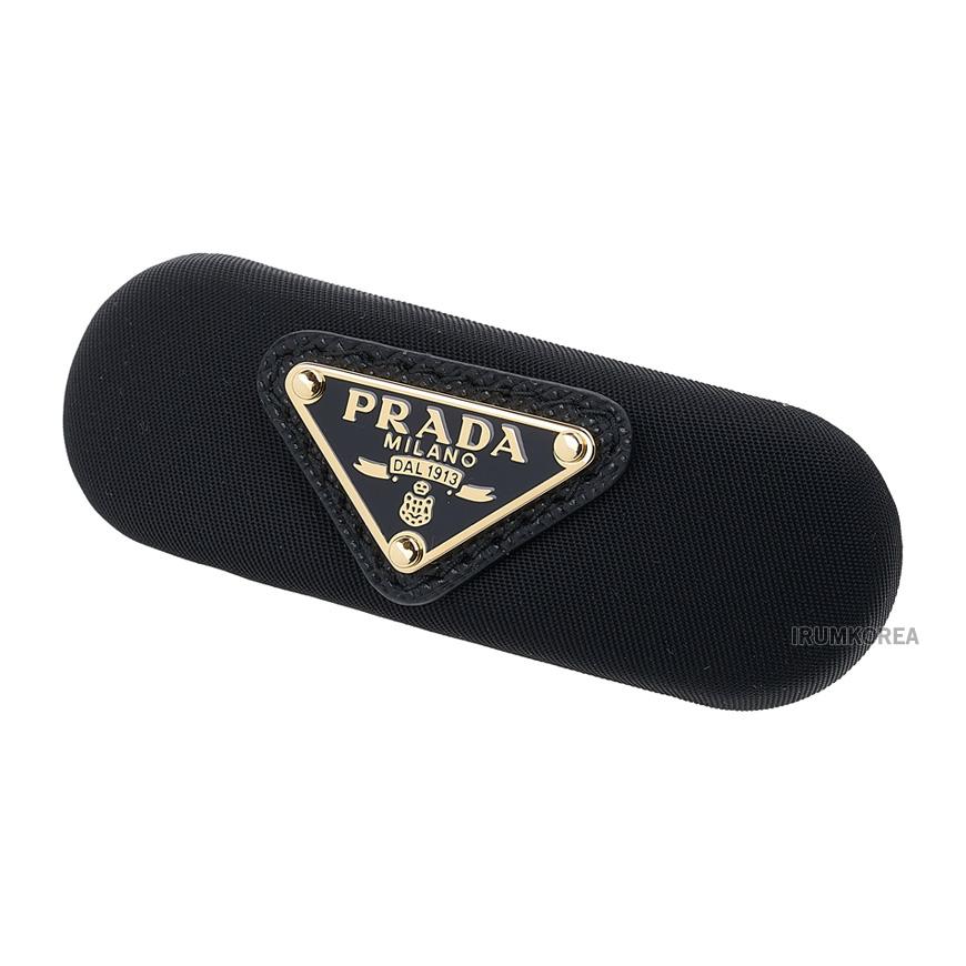 PRADA Re-Nylon Hair Clip Women Brown Hair Accessory