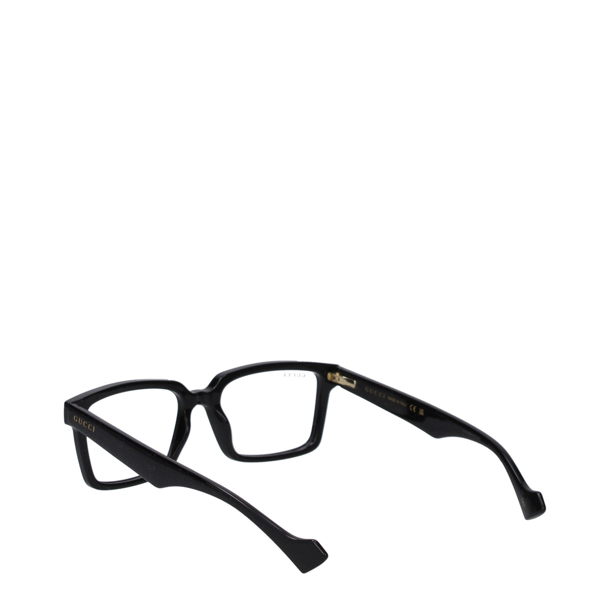 GUCCI Black Acetate Square Sunglasses Men