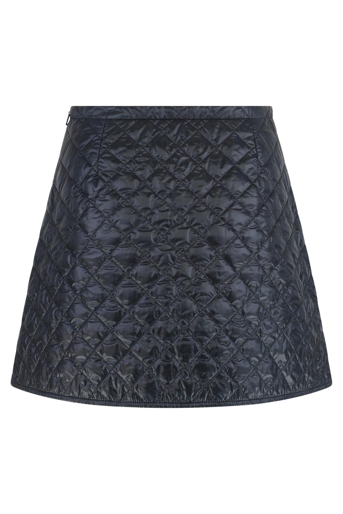Moncler Wool Mini Skirt Navy
