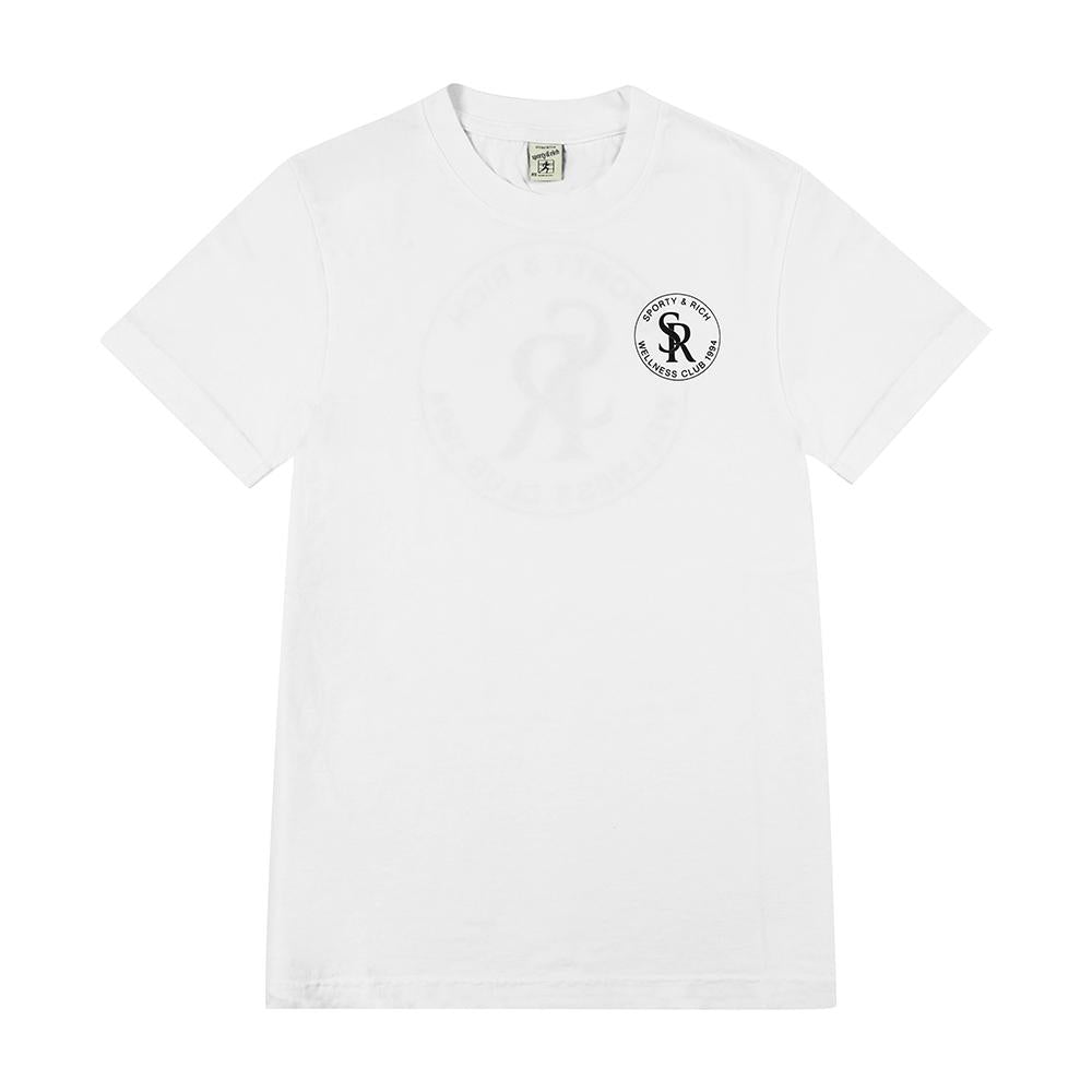 SPORTY&RICH Unisex Short Sleeve T-Shirt TO042S406SW