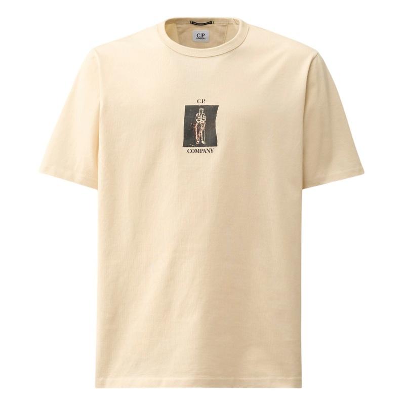 CP Company Logo Short Sleeve T-Shirt for Men