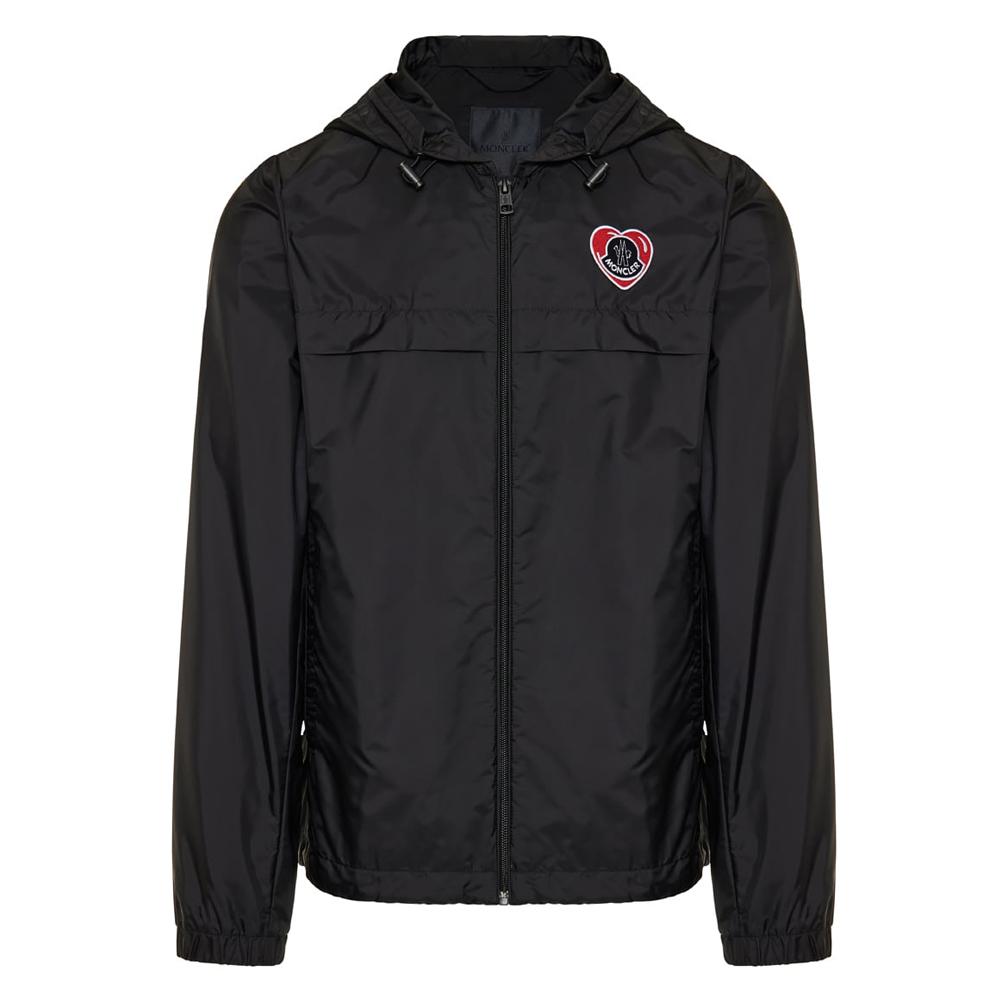 Moncler Diani Heart Logo Embroidered Jacket 1A000 74 53A5E 999