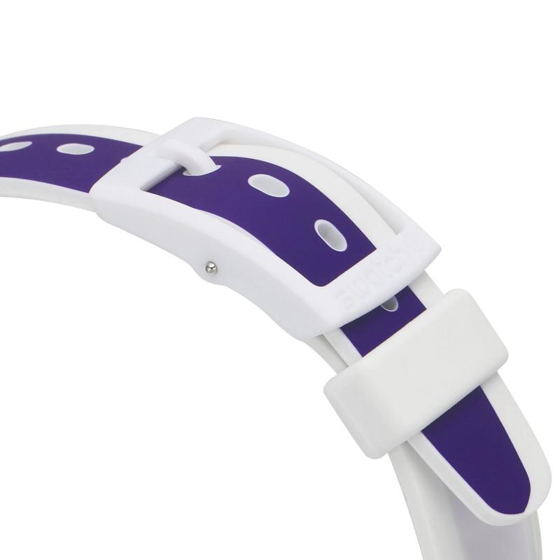 Swarovski Women’s Rubber Strap Watch LW169