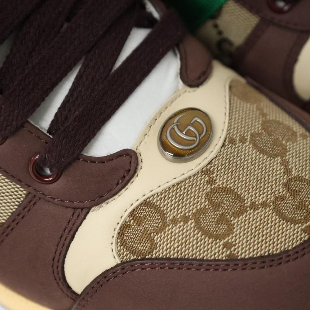 GUCCI Screener GG Canvas Men’s Low-Top Sneakers
