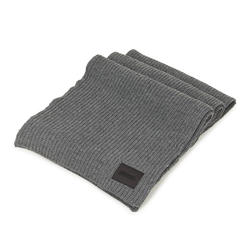 HUGO BOSS Scarf and Beanie Set Men’s Knit Accessory 50551423 034