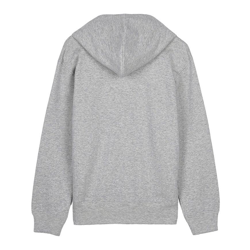 Comme des Garcons Unisex Black Heart Patch Zip Hoodie AX T302 051 GREY