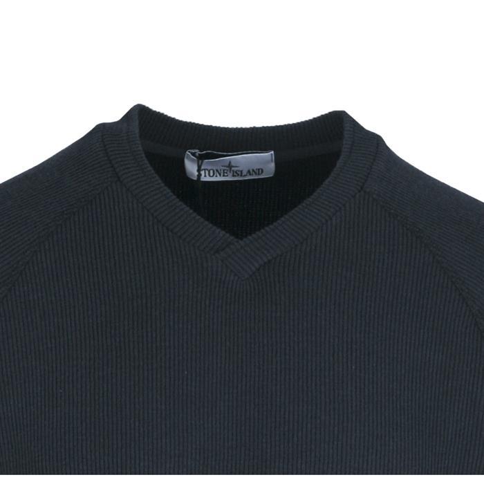 STONE ISLAND Men's V-Neck Knit Sweater Long Sleeve 781564856 V0020