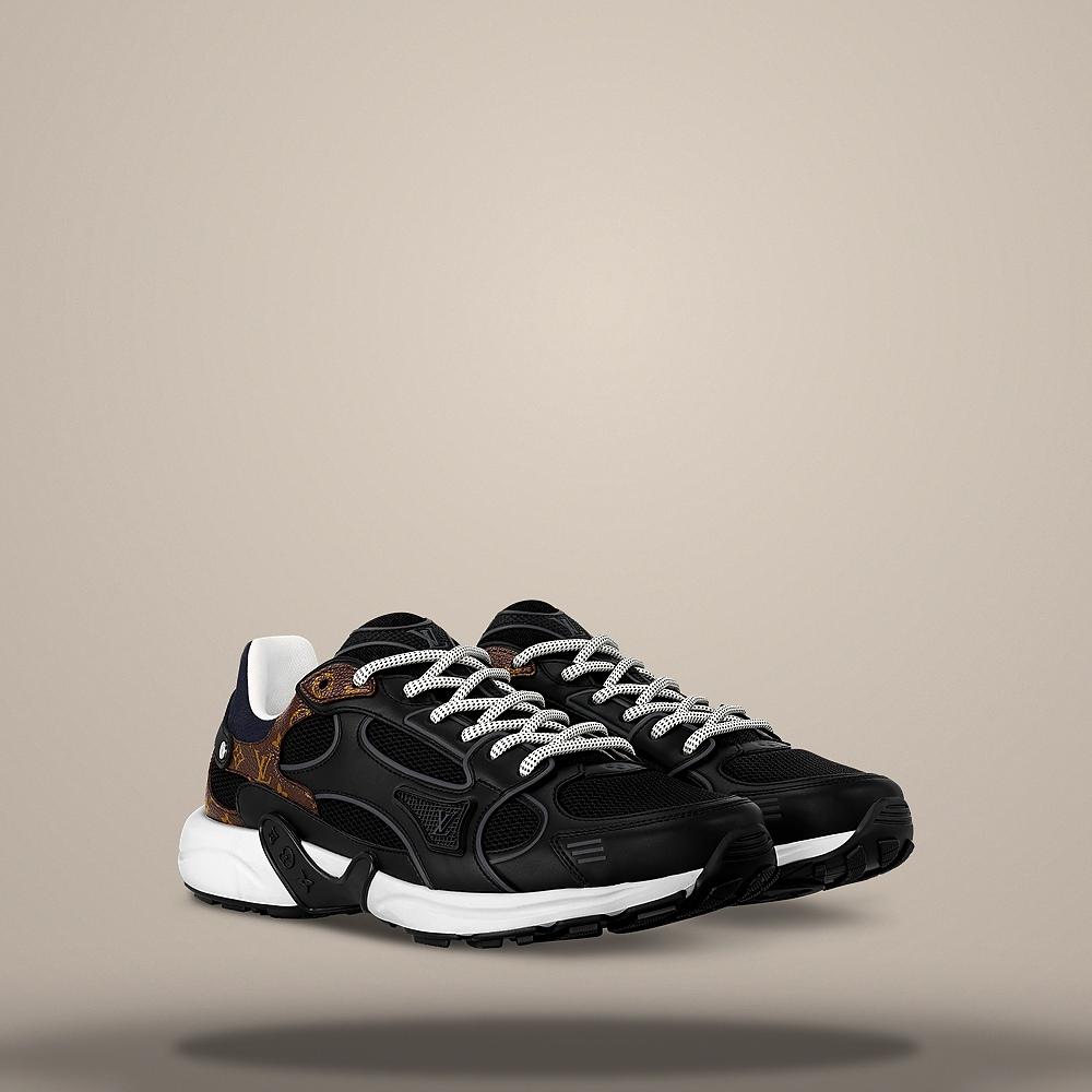 Louis Vuitton Olympia Black Men's Low-Top Sneakers 1AHOFB