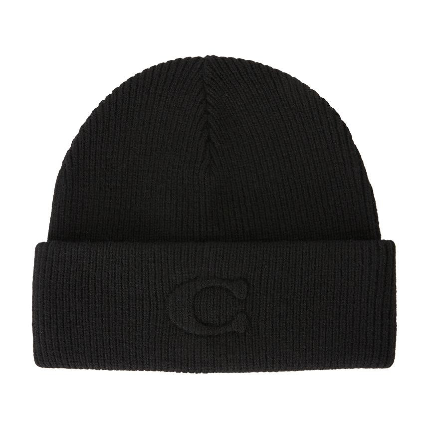 Coach Unisex Beanie Hat CCL44 BLK