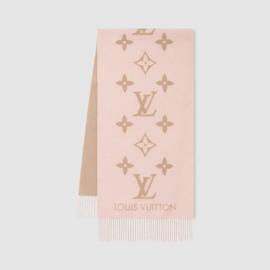 Louis Vuitton Reykjavik Wool Scarf Muffler