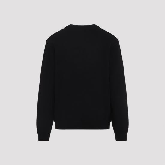 CARHARTT WIP Black/Wax Knit Crewneck Sweater for Men