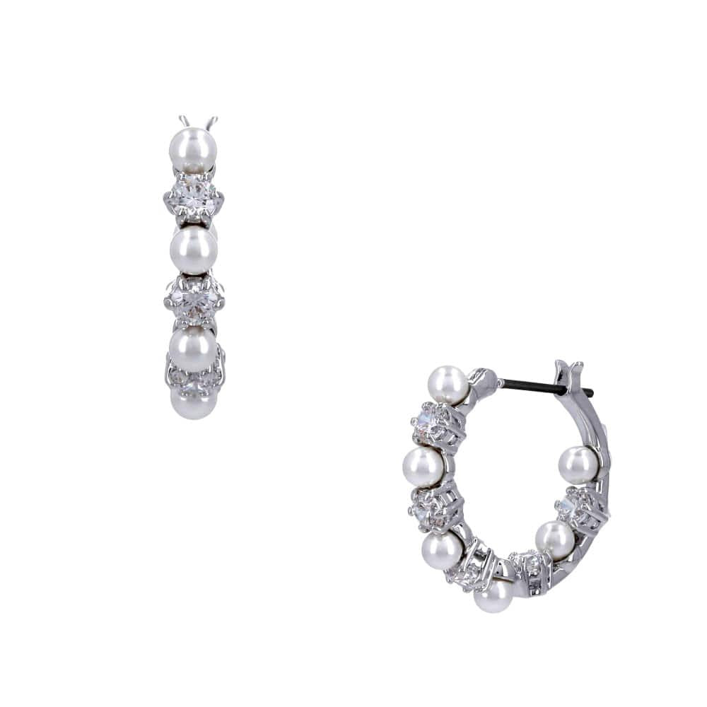 Swarovski Pearl Hoop Earrings for Women 5709256 Matrix
