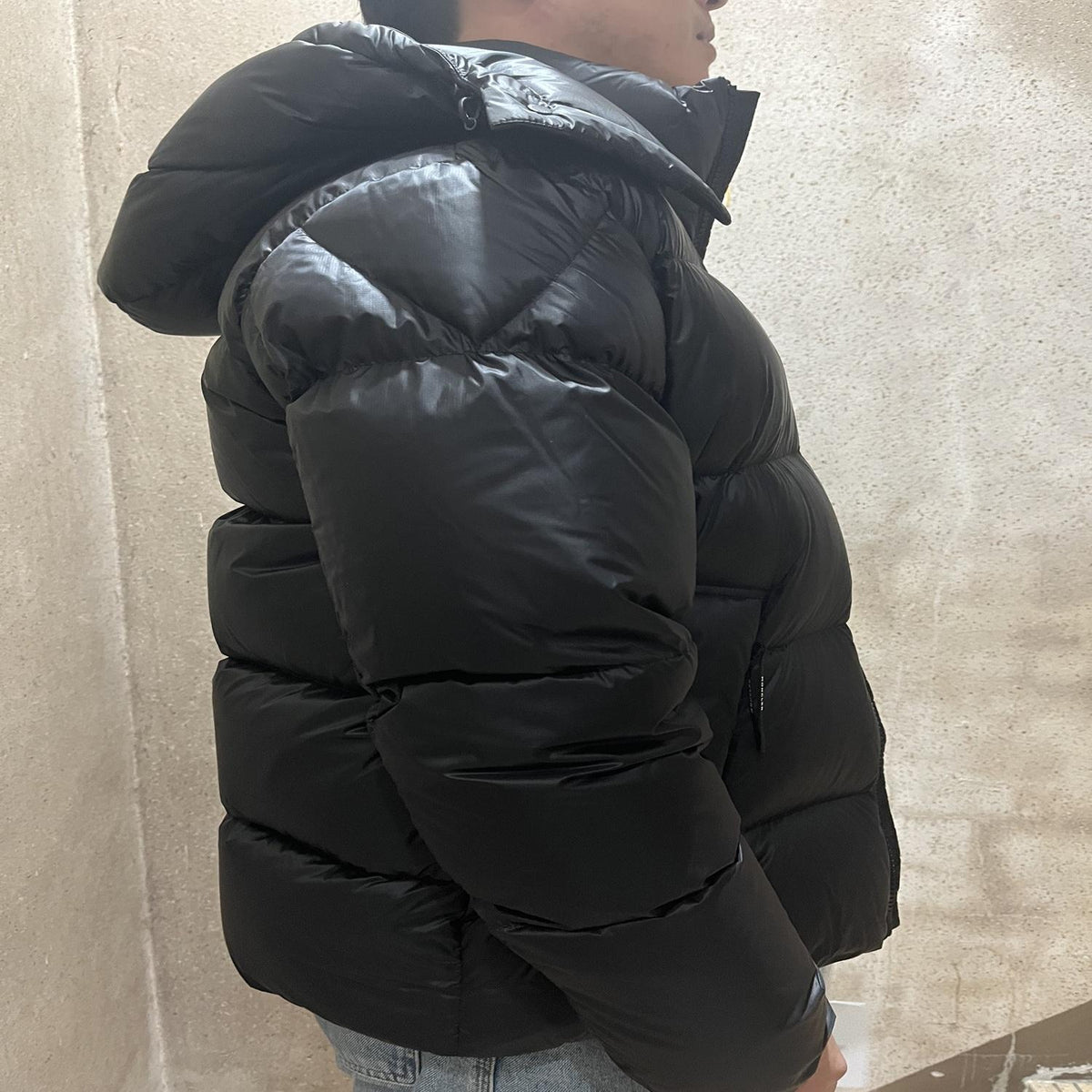 Moncler Quilted Down Puffer Jacket Black Men’s
