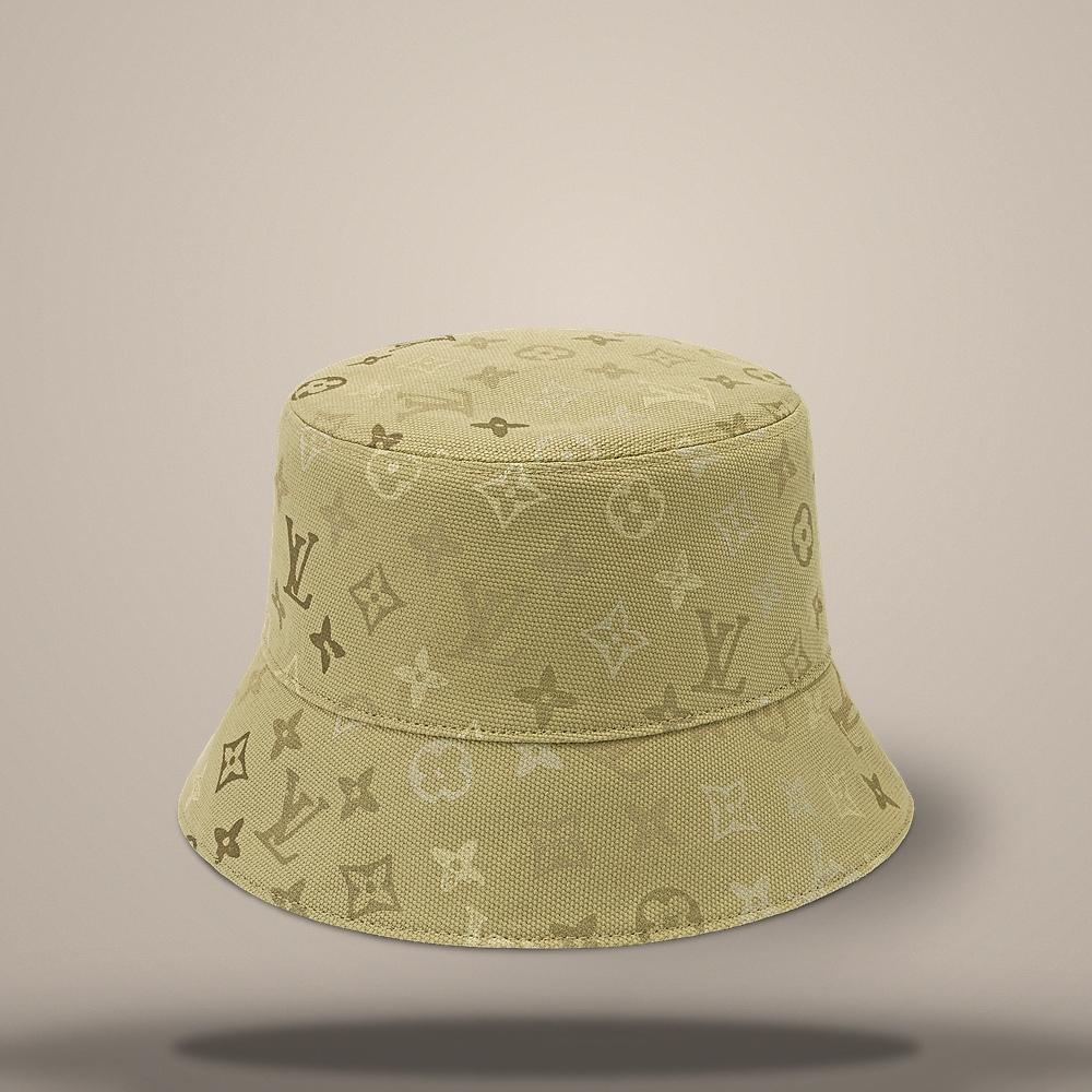 Louis Vuitton Monogram Surplus Beige Bucket Hat M5615