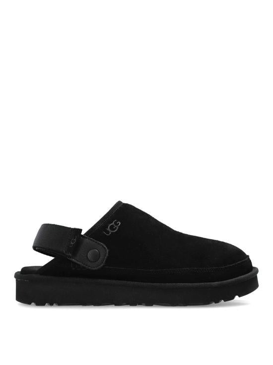 Ugg Shearling Lined Slide Sandals for Women 1166915 BLACK DOM