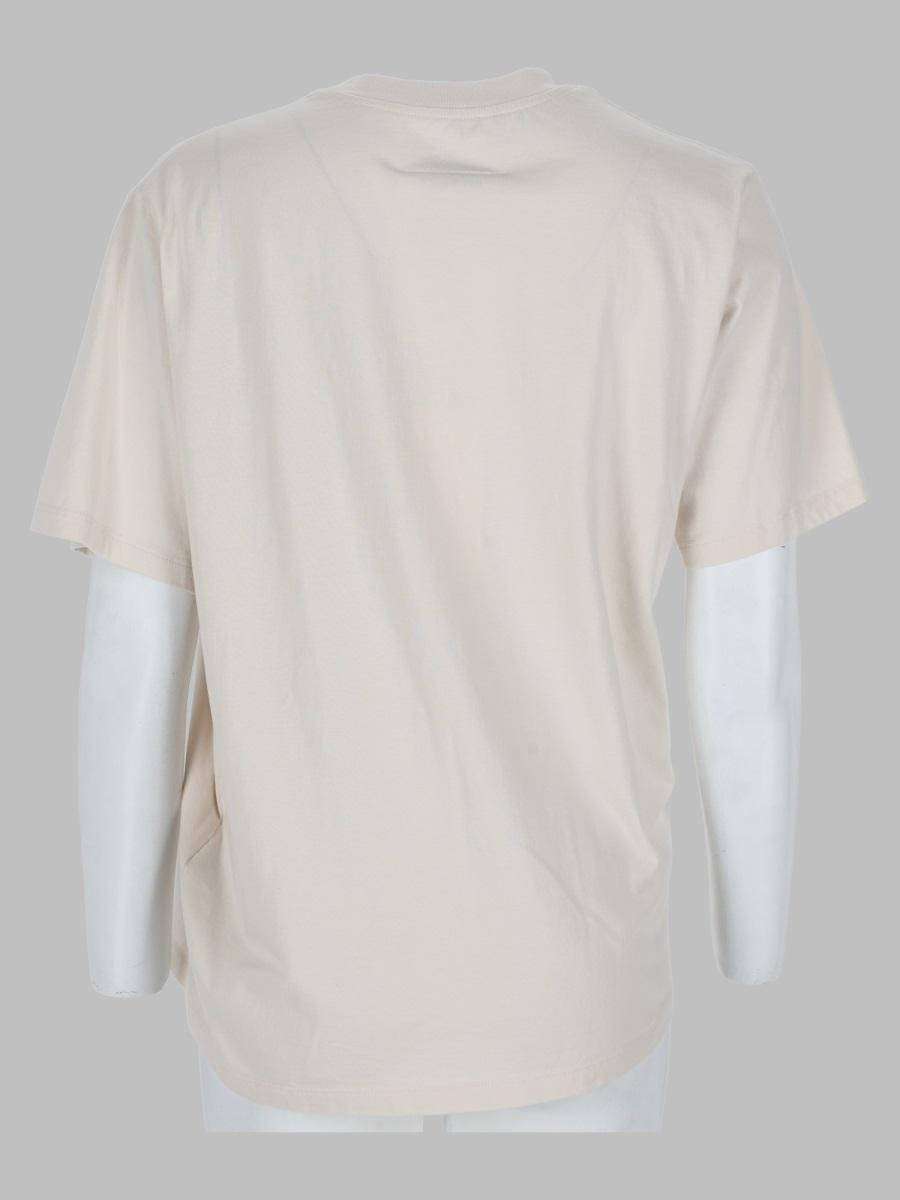 Maison Margiela Short Sleeve Cotton T-Shirt Women White