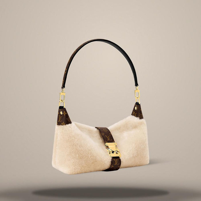 Louis Vuitton Pochette Mia Shoulder Bag Cream M26245
