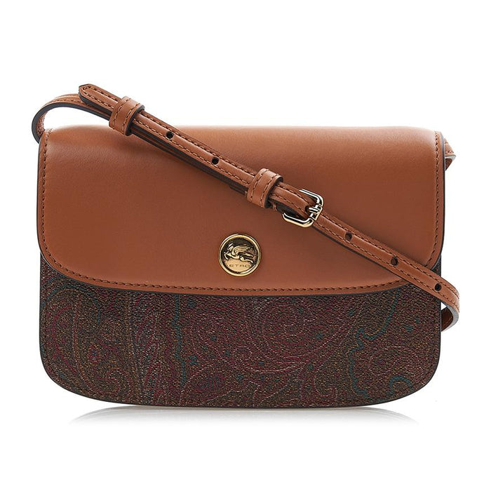 Etro Paisley Leather Crossbody Bag for Women