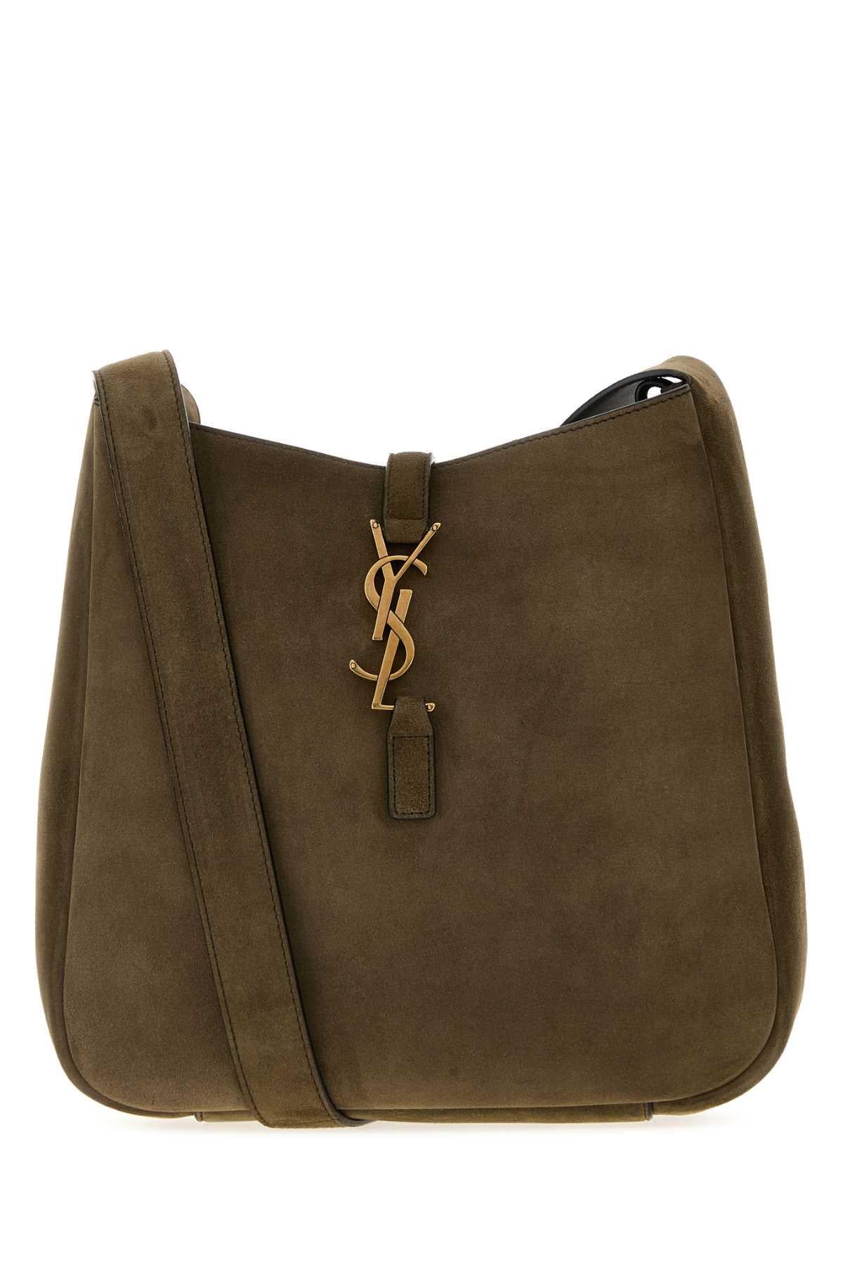 Saint Laurent Leather Shoulder Bag Women’s Black Classic Style