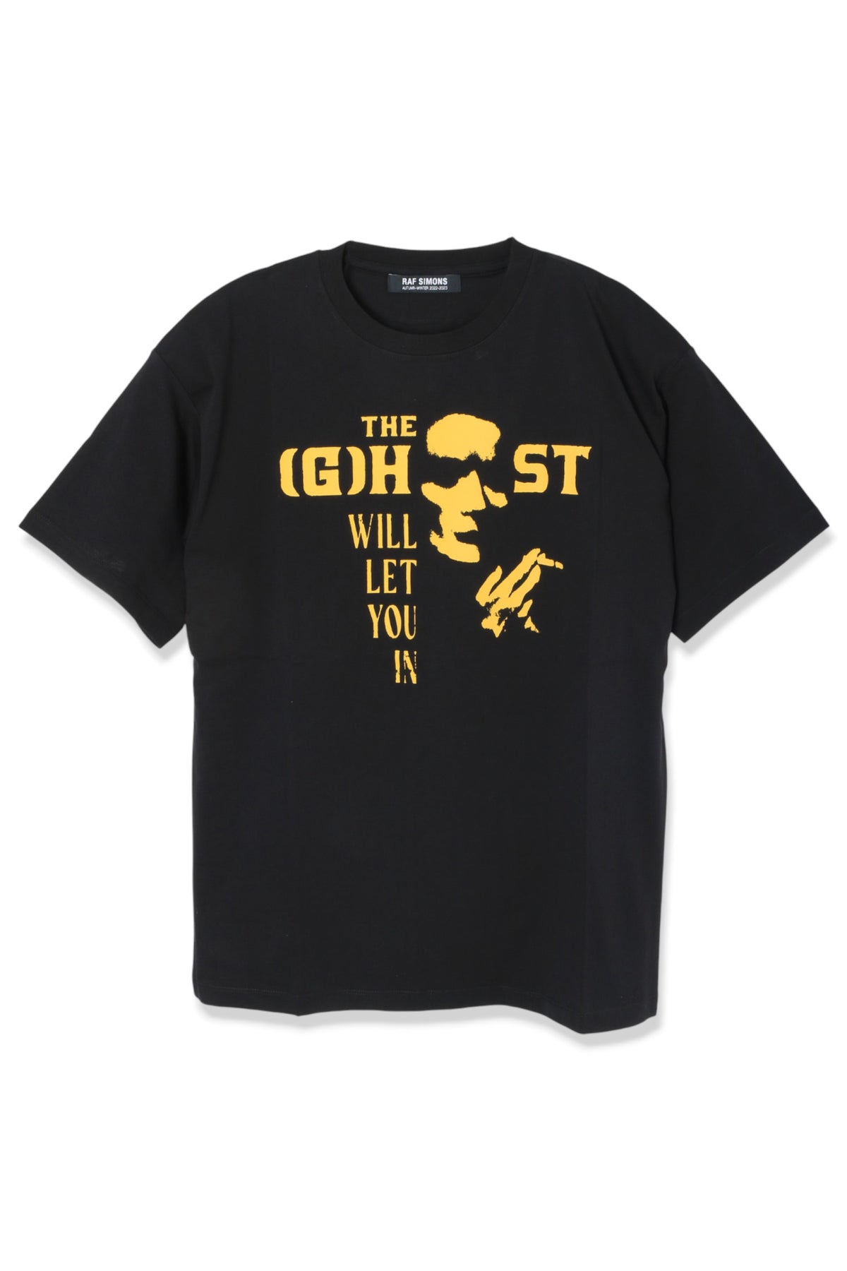 Raf Simons Ghost Print Oversized Short Sleeve T-Shirt 222 M120 19001 0099