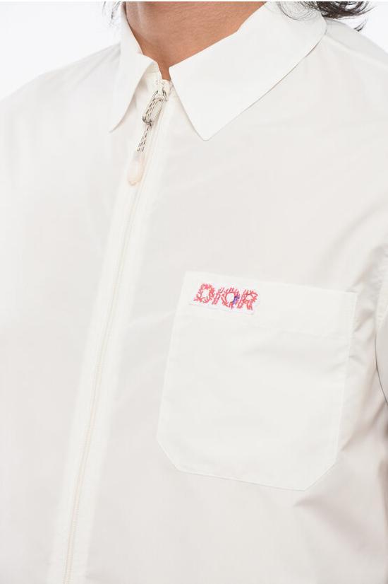 DIOR White Short Sleeve Shirt Men’s Cotton 483C564A5808030