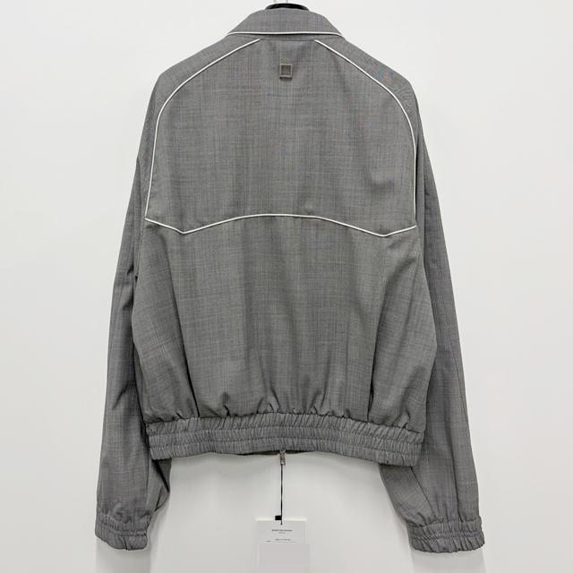 WOOYOUNGMI Wool-Poly Blend Banding Jacket for Men W261JP10 912G
