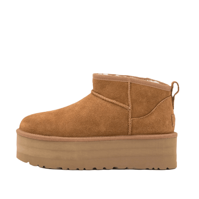 Ugg Classic Ultra Mini Platform Slippers Women Chestnut 1135092