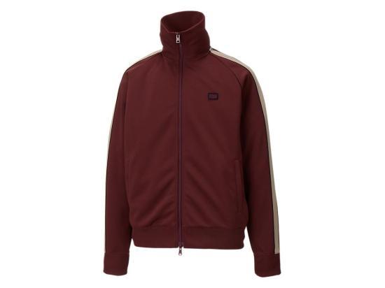 Onitsuka Tiger Men's Jacket 2183B544 600 BURGUNDY LIGHT BEIGE DOM