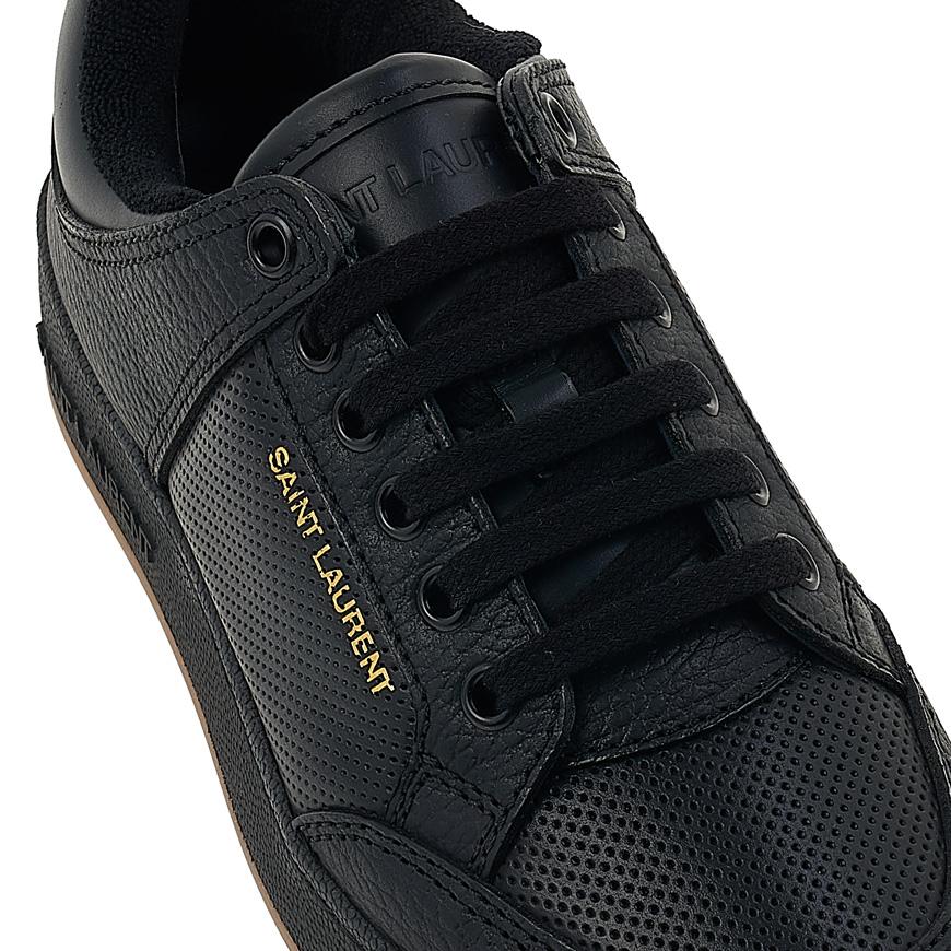 Saint Laurent White Leather Low-Top Sneakers for Women 713602 AAB85 1613