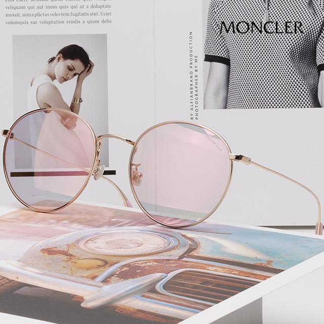 Moncler Gold Mirror Asian Fit Sunglasses