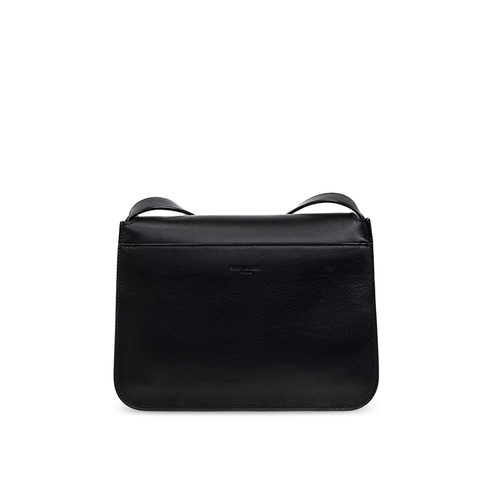 Saint Laurent Niki Vassace Bag Black Leather Shoulder Bag