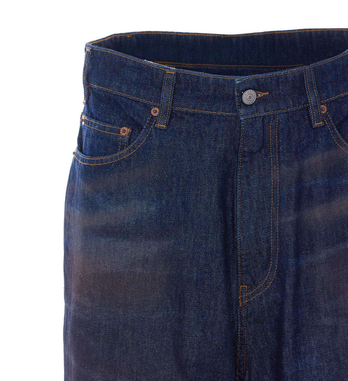 Maison Margiela Blue Slim Fit Denim Jeans for Men
