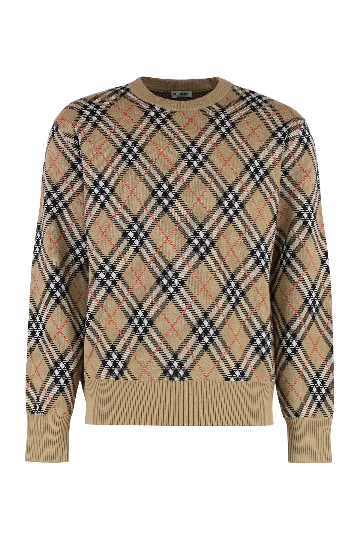 BURBERRY Men’s Round Neck Knit Sweater