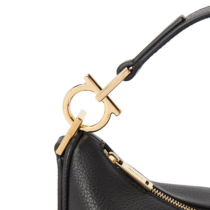 Ferragamo Women’s Leather Hobo Bag Tote 220965 0785984
