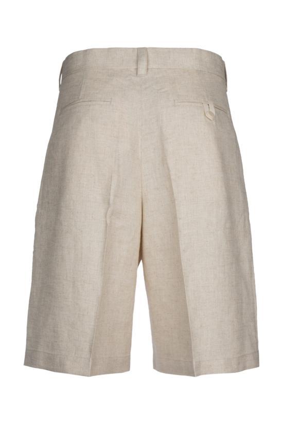 JACQUEMUS Light Beige Cotton Drawstring Short Pants Men 246PA099135 8130
