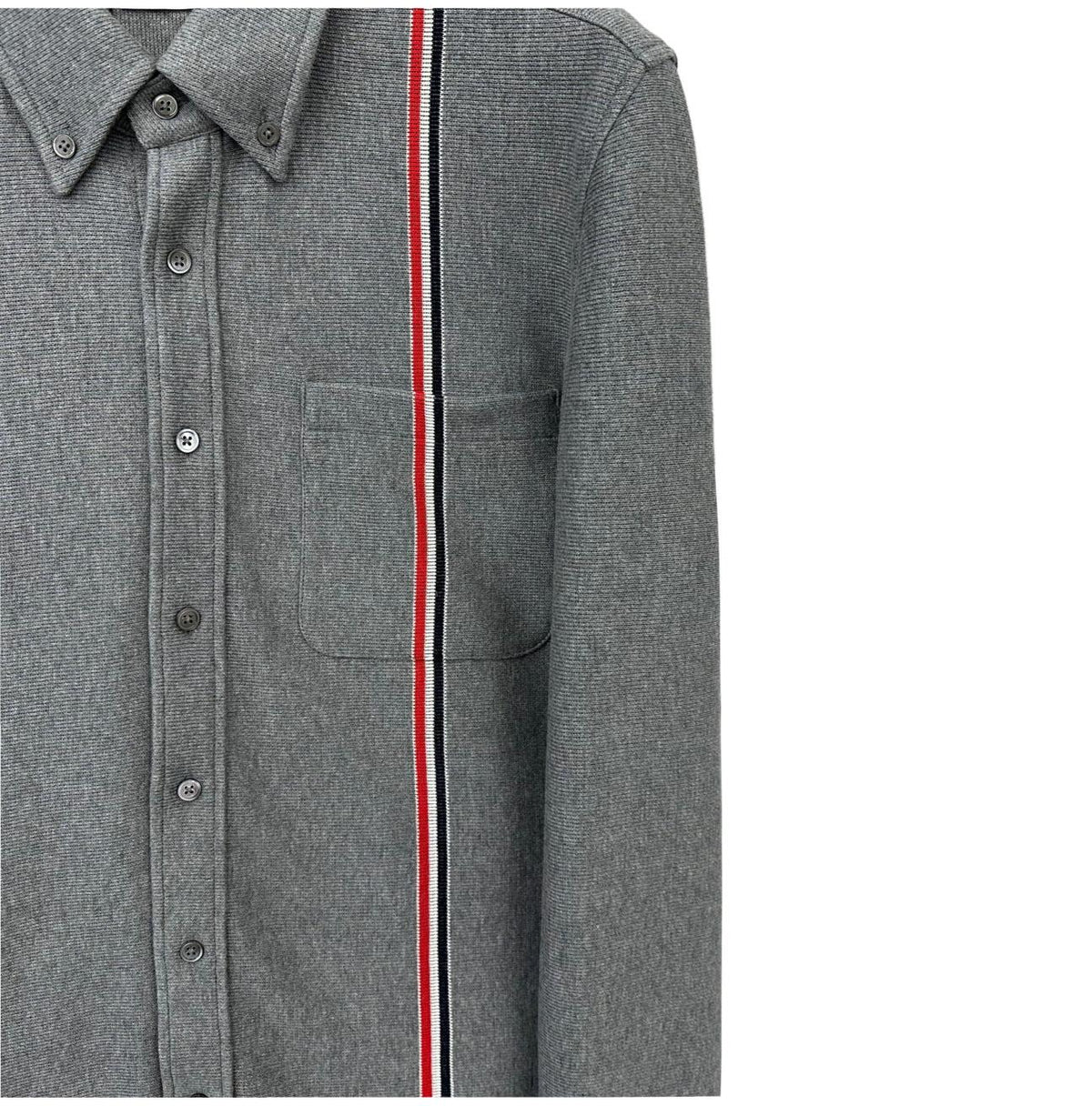 THOM BROWNE Double-Face Button Jacket for Men MJT497A 035
