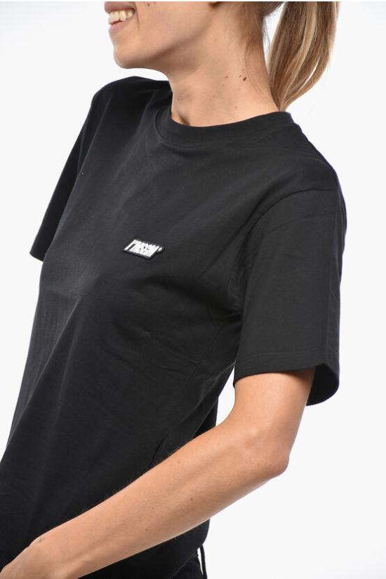 MSGM Black Short Sleeve T-Shirt 3441 MDM189 23700299