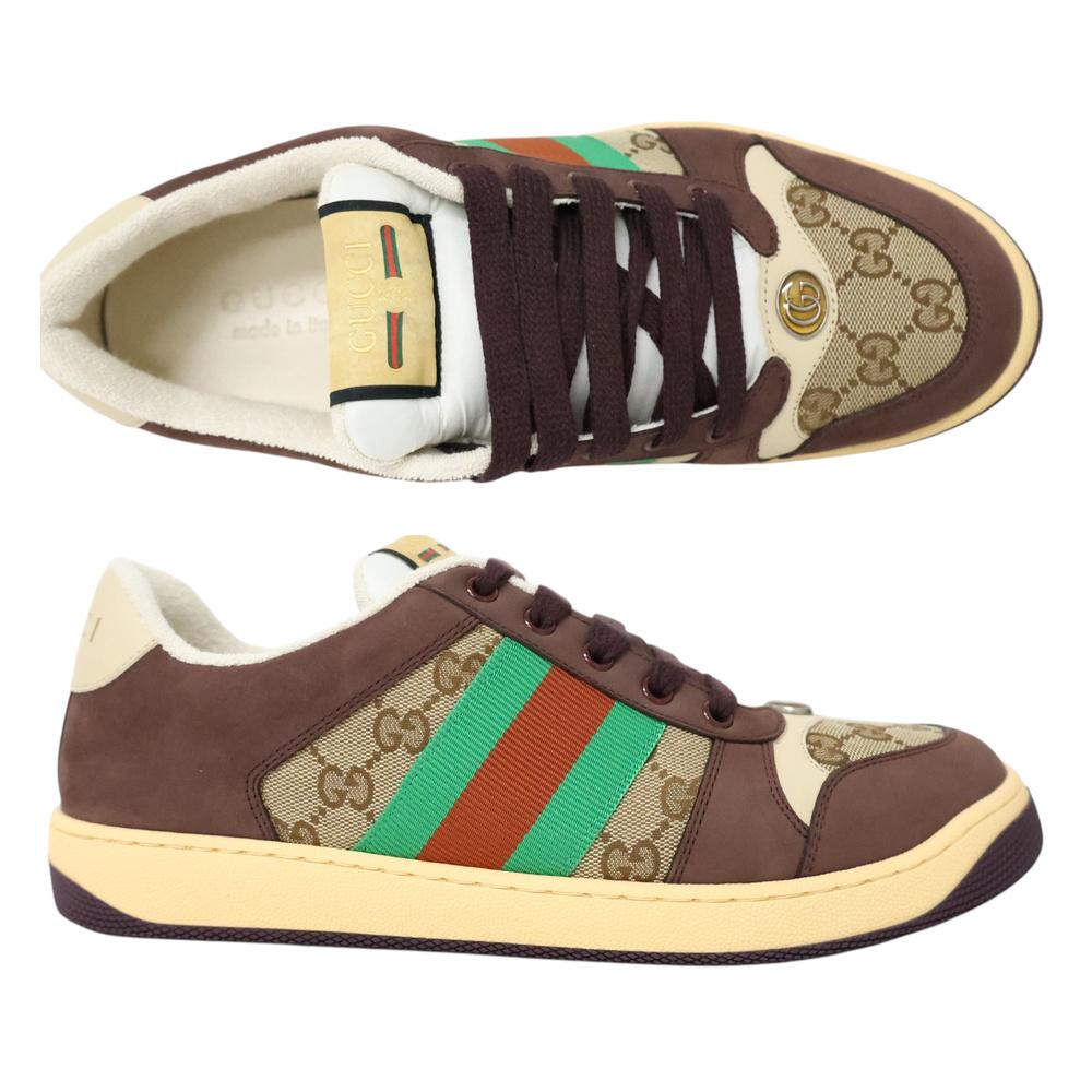 GUCCI Screener GG Canvas Men’s Low-Top Sneakers