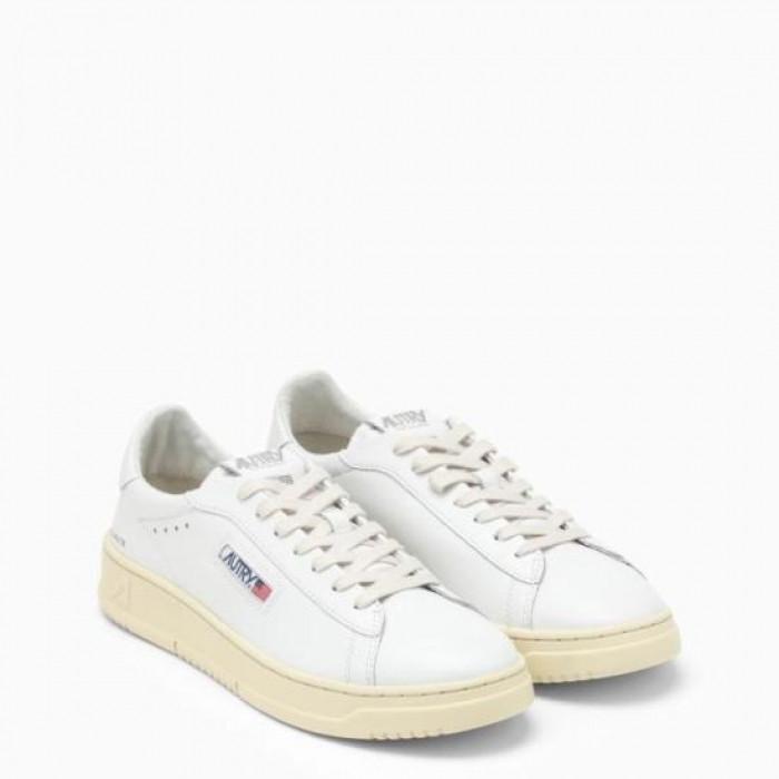 AUTRY Dallas Low Sneakers White Leather Women’s Low-Top