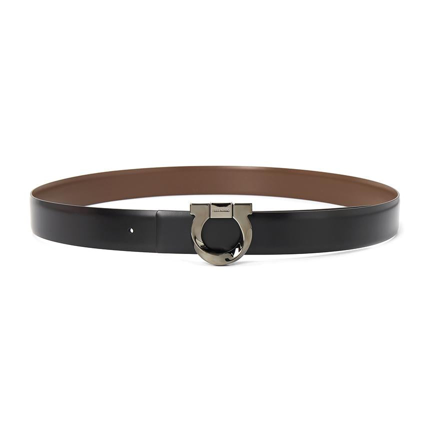 Ferragamo Gancini Reversible Men's Leather Belt 67 0311 002 0770934