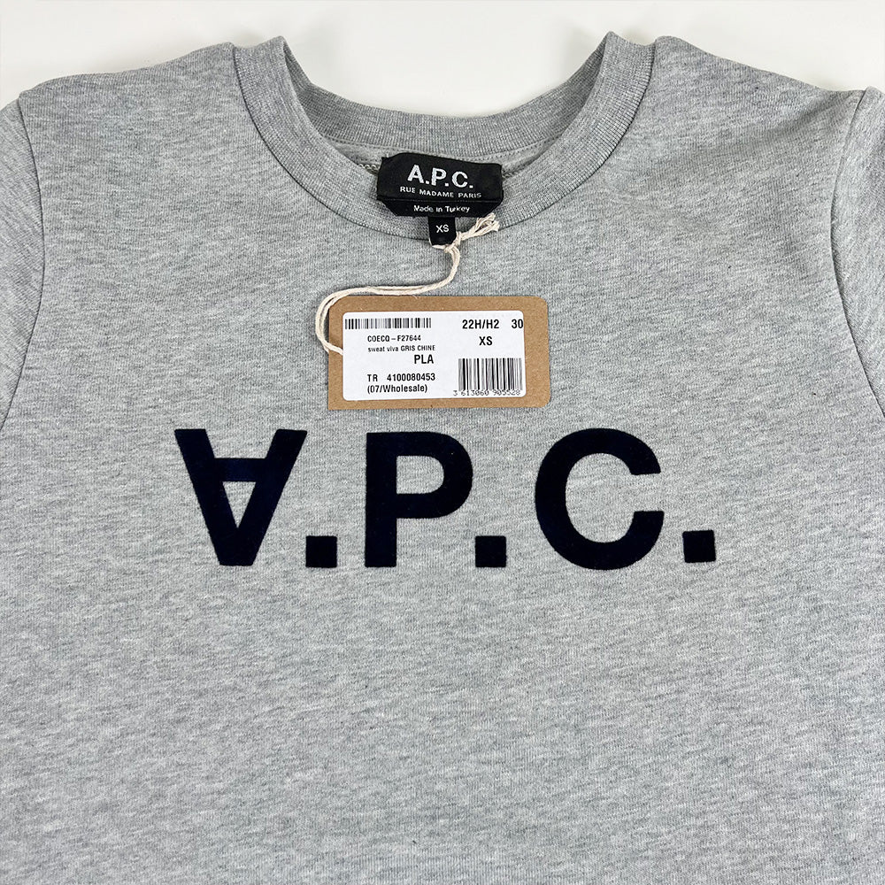 A.P.C. Women's VPC Logo Crewneck Sweatshirt COECQF27644