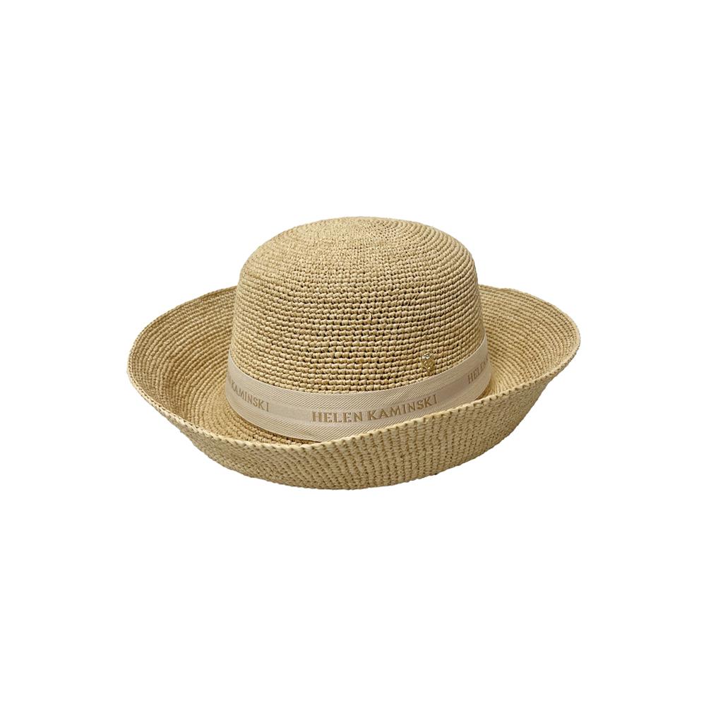 HELEN KAMINSKI Natural Raffia Fedora Provence L HAT52469 PROVENCE LOGO10 NATURAL