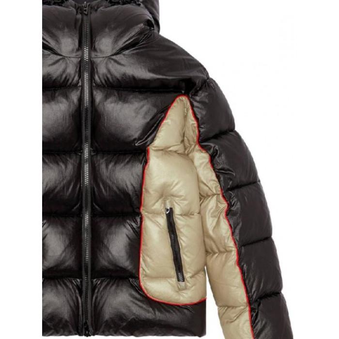 DIESEL WOSTEND Puffer Jacket Black Men's