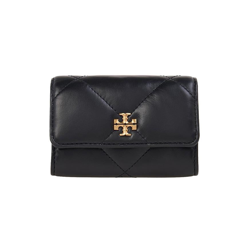 Tory Burch Kira Flap Leather Card Holder Wallet for Women 159794 001